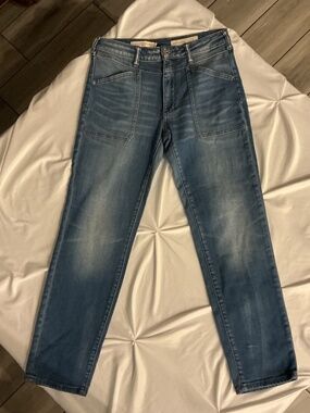 PILCRO Anthropologie Slim Boyfriend Jeans Denim (size: 27)